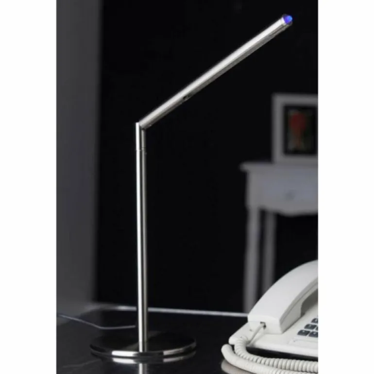 Lampe à poser Brilliant Bombay LED Fer, 1 lumière