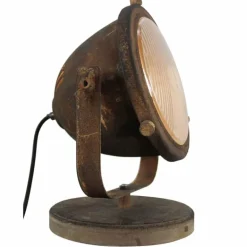 Lampe à poser Brilliant Carmen Rouille, Noir, 1 lumière