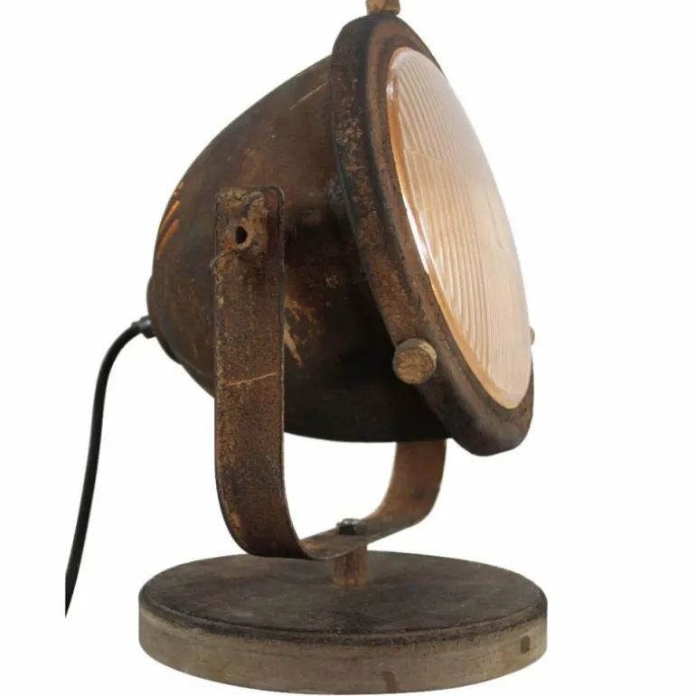 Lampe à poser Brilliant Carmen Rouille, Noir, 1 lumière