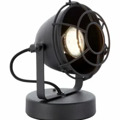 Lampe à poser Brilliant Carmen Noir, 1 lumière