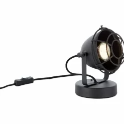 Lampe à poser Brilliant Carmen Noir, 1 lumière