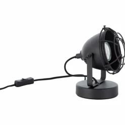 Lampe à poser Brilliant Carmen Noir, 1 lumière