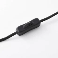 Lampe à poser Brilliant Carmen Noir, 1 lumière