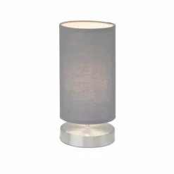 Lampe à poser Brilliant Clarie Gris, 1 lumière