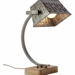 Lampe à poser Brilliant Drake Acier inoxydable, Noir, 1 lumière