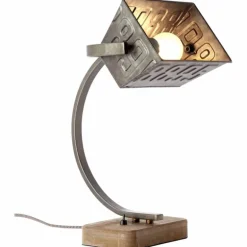 Lampe à poser Brilliant Drake Acier inoxydable, Noir, 1 lumière