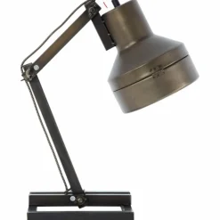 Lampe à poser Brilliant Hardwork Acier inoxydable, Noir, 1 lumière