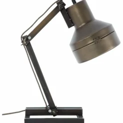 Lampe à poser Brilliant Hardwork Acier inoxydable, Noir, 1 lumière