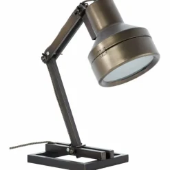 Lampe à poser Brilliant Hardwork Acier inoxydable, Noir, 1 lumière