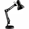 Lampe à poser Brilliant Henry Noir, 1 lumière