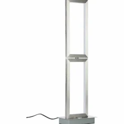 Lampe à poser Brilliant Living Tunar LED Aluminium, 1 lumière