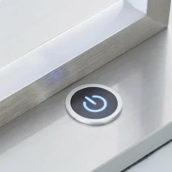 Lampe à poser Brilliant Living Tunar LED Aluminium, 1 lumière