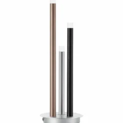 Lampe à poser Brilliant Living Cembalo LED Aluminium, 3 lumières