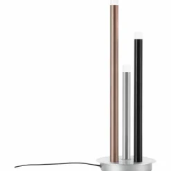 Lampe à poser Brilliant Living Cembalo LED Aluminium, 3 lumières