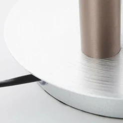 Lampe à poser Brilliant Living Cembalo LED Aluminium, 3 lumières