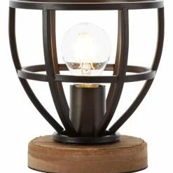 Lampe à poser Brilliant Matrix Noir, 1 lumière