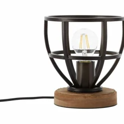 Lampe à poser Brilliant Matrix Noir, 1 lumière