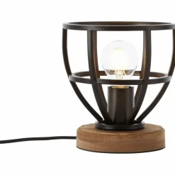 Lampe à poser Brilliant Matrix Noir, 1 lumière