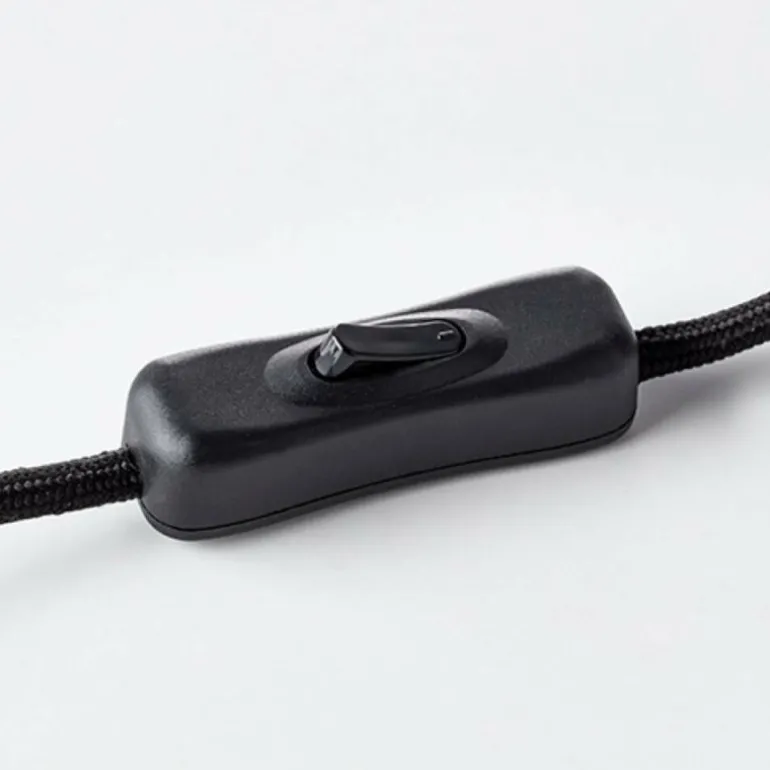 Lampe à poser Brilliant Matrix Wood Noir, 1 lumière