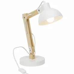 Lampe à poser Brilliant Moda Blanc, 1 lumière