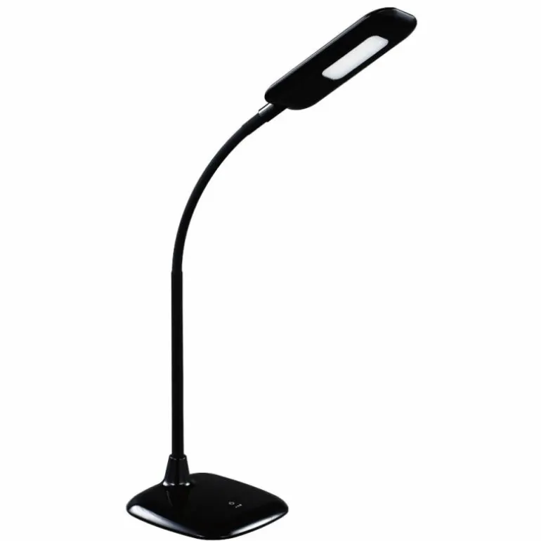 Lampe à poser Brilliant Nele LED Noir, 1 lumière