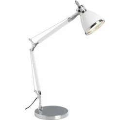 Lampe à poser Brilliant Octavia Chrome, 1 lumière