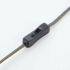 Lampe à poser Brilliant Plow Bois foncé, Noir, 1 lumière