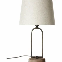 Lampe à poser Brilliant Sora Beige, 1 lumière
