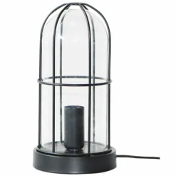 Lampe à poser Brilliant Storm Noir, 1 lumière