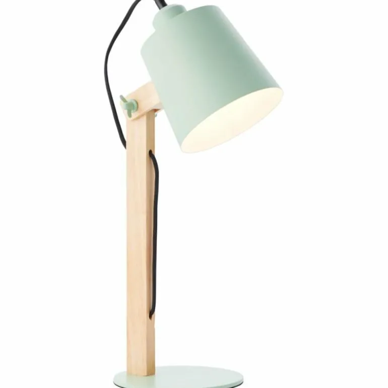 Lampe à poser Brilliant Swivel Bois clair, 1 lumière