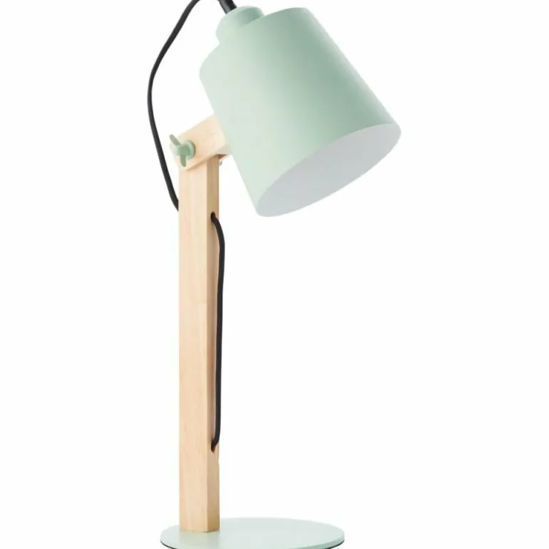 Lampe à poser Brilliant Swivel Bois clair, 1 lumière