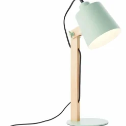 Lampe à poser Brilliant Swivel Bois clair, 1 lumière