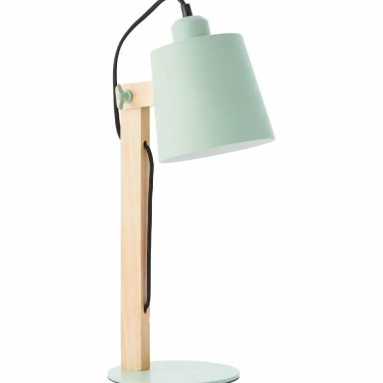 Lampe à poser Brilliant Swivel Bois clair, 1 lumière