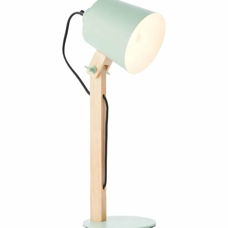 Lampe à poser Brilliant Swivel Bois clair, 1 lumière