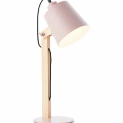 Lampe à poser Brilliant Swivel Bois clair, 1 lumière