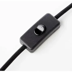 Lampe à poser Brilliant Wiley Noir, 1 lumière