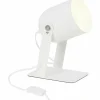 Lampe à poser Brilliant Yan Blanc, 1 lumière