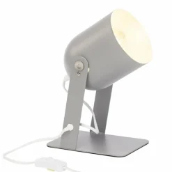 Lampe à poser Brilliant Yan Gris, 1 lumière