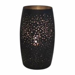 Lampe à poser By Rydens Colby Noir, 1 lumière