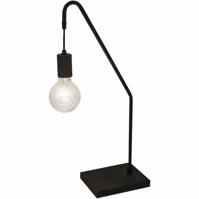 Lampe à poser By Rydens Rod Noir, 1 lumière