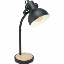 Lampe à poser EGLO LUBENHAM Brun, Noir, 1 lumière