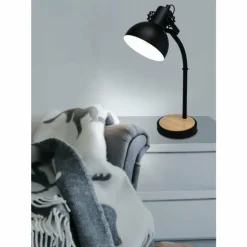Lampe à poser EGLO LUBENHAM Brun, Noir, 1 lumière