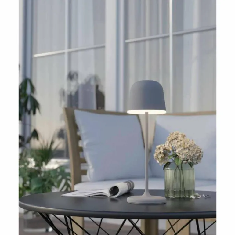 Lampe à poser Eglo MANNERA LED Gris, 1 lumière