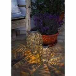 Lampe à poser Eglo Z_SOLAR LED Gris, 1 lumière