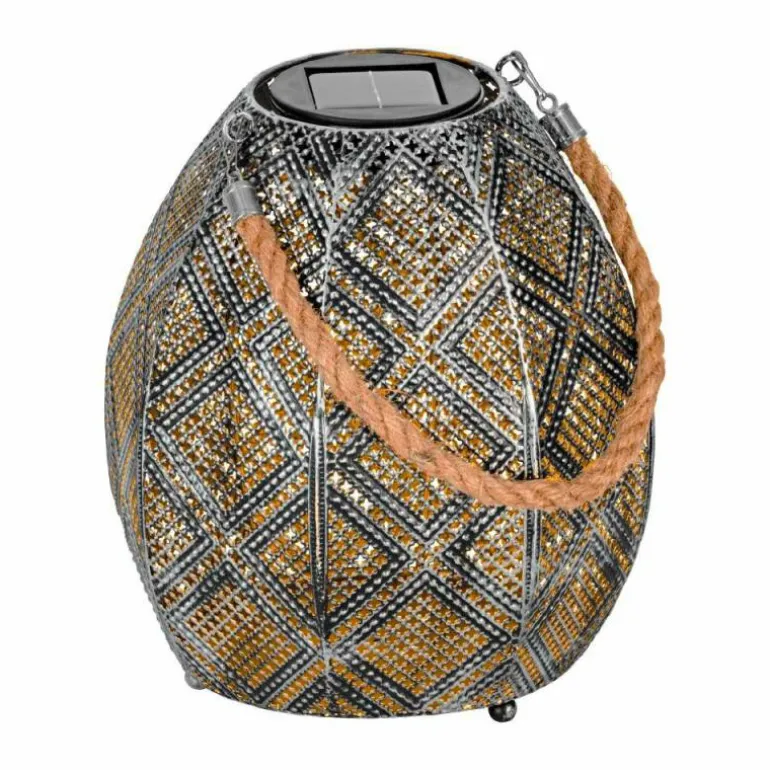 Lampe à poser Eglo Z_SOLAR LED Ancien, Argenté, 1 lumière