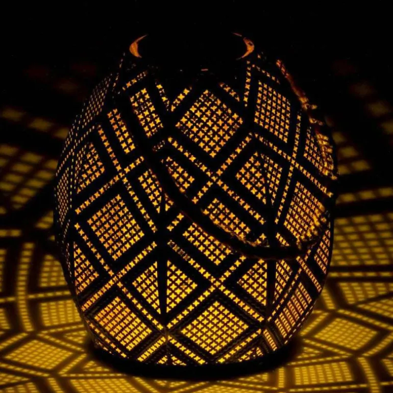 Lampe à poser Eglo Z_SOLAR LED Ancien, Argenté, 1 lumière