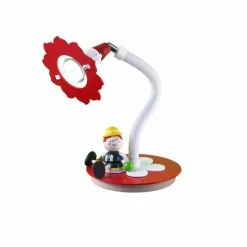 Lampe à poser Elobra FRED Rouge, Blanc, 1 lumière