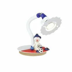 Lampe à poser Elobra FUßBALLER Rouge, Blanc, 1 lumière