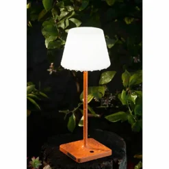 Lampe à poser Fabas Luce Adam LED Orange, 1 lumière