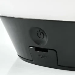 Lampe à poser Fair LED Noir, 1 lumière, Changeur de couleurs